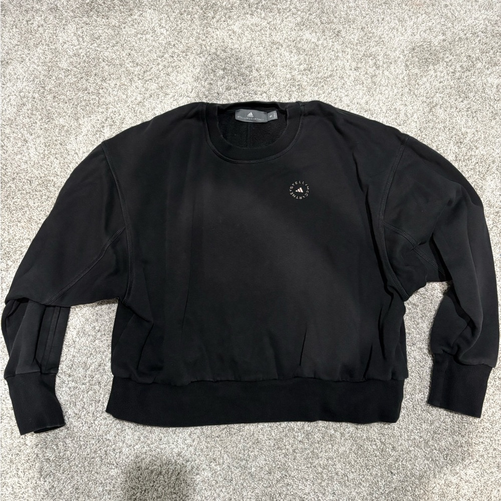 Adidas by Stella McCartney Black Crew Neck Sweater